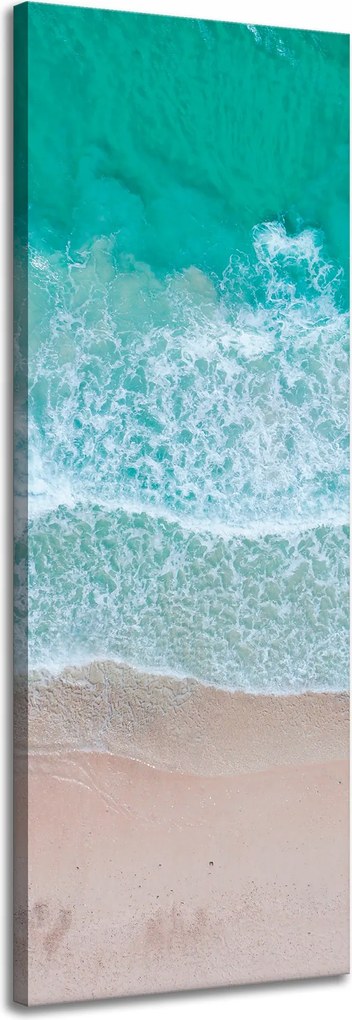 Vászonkép Víz Hab Hullámok Tenger Természet 40x120 cm