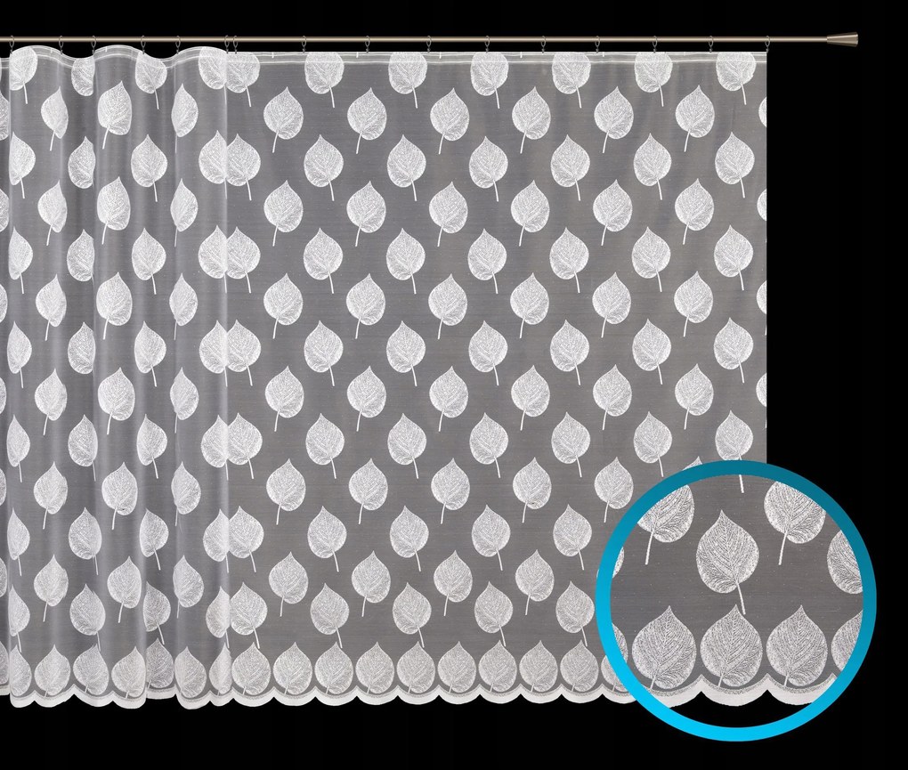 Mg Függöny 4609 Fehér 400x250 kész Bt