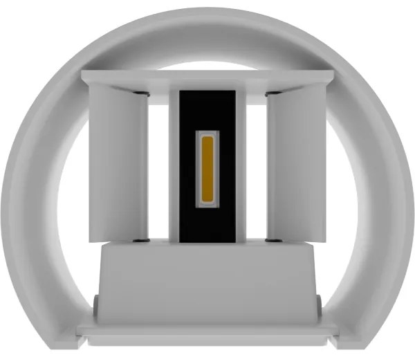 APLED - LED Kültéri fali lámpa OVAL 2xLED/3W/230V IP65