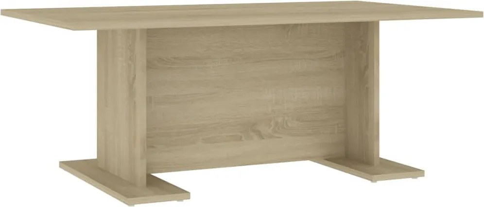 vidaXL sonoma tölgy színű szerelt fa dohányzóasztal 103,5x60x40 cm