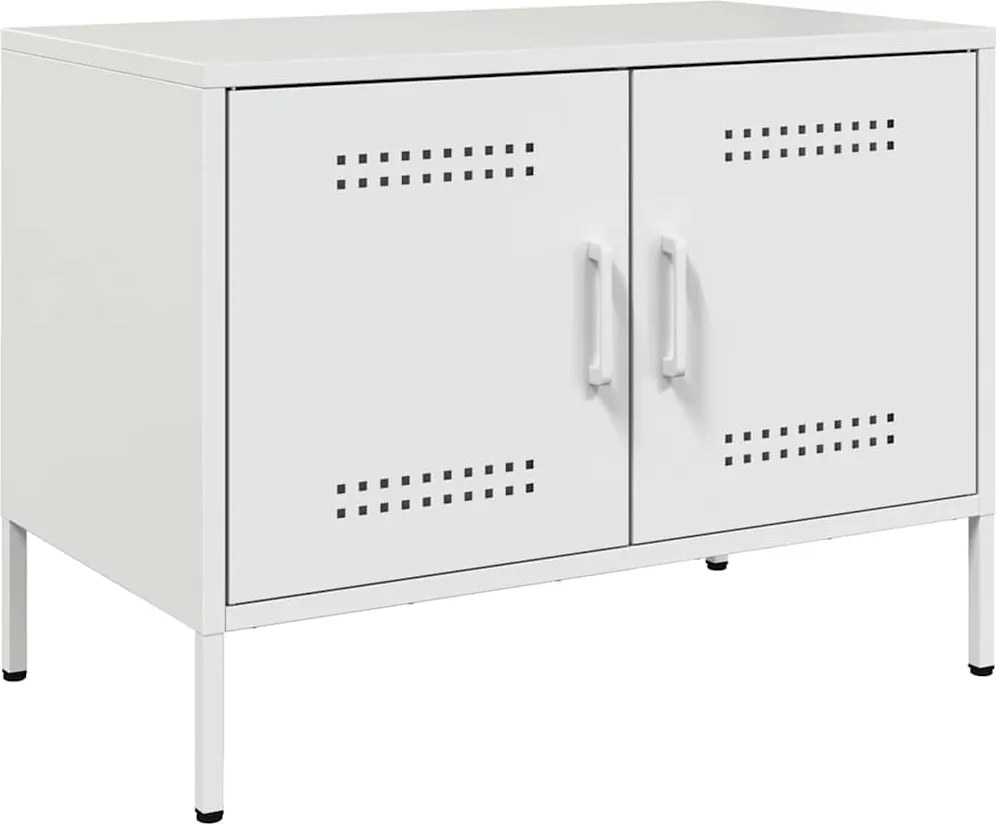 vidaXL fehér acél TV-szekrény 68 x 39 x 50,5 cm