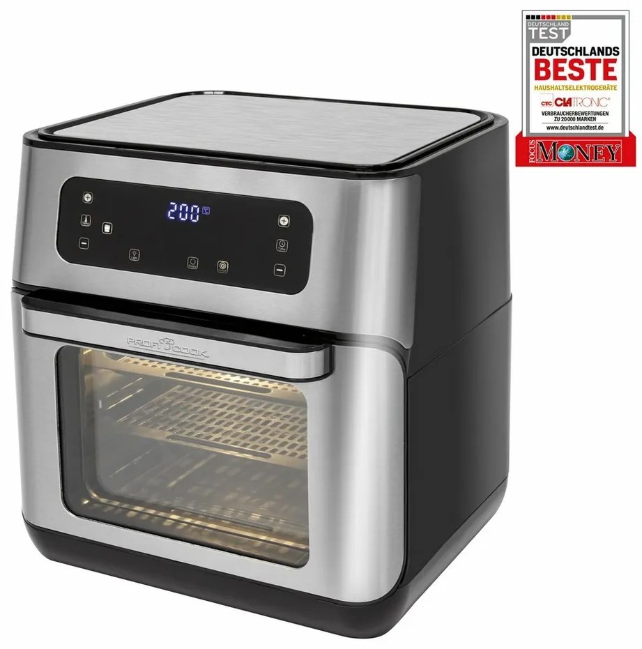 ProfiCook PC-FR 1200 H forrólevegős fritőz, 11 l