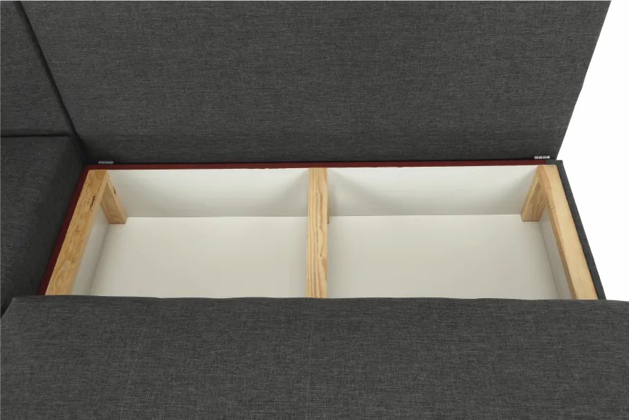 Sarokülőgarnitúra készlet, szürke melír /párnák minta, bal, MEXX NEW