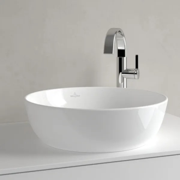 Villeroy & Boch 417943R1 - Ráépíthető mosdó ARTIS Ø 43 cm kerámia/fehér