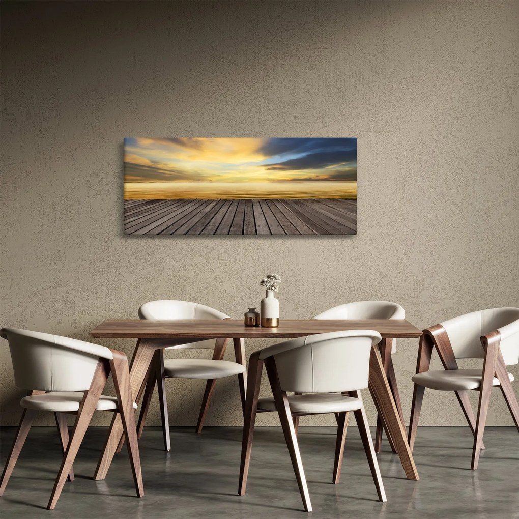 Kép - Kilátással rendelkező móló (120x50 cm)