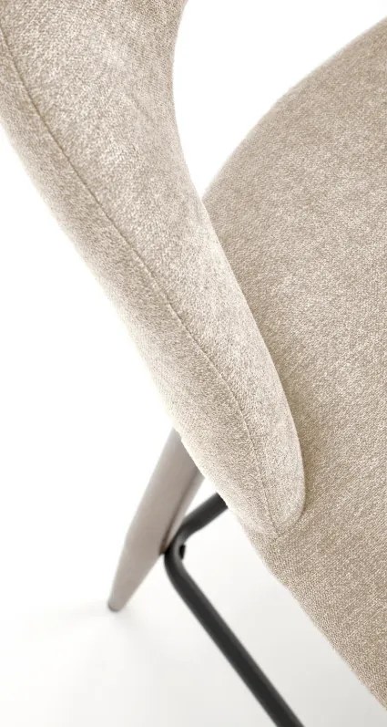 H-114 bárszék bézs/dió