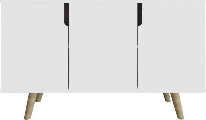Verona komód, fehér, 120 cm