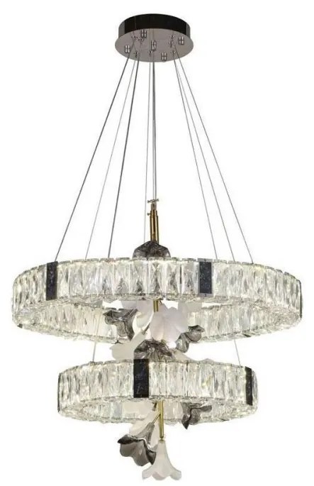 LED állítható fényerejű kristály csillár kábellel LED/70W/230V + DO