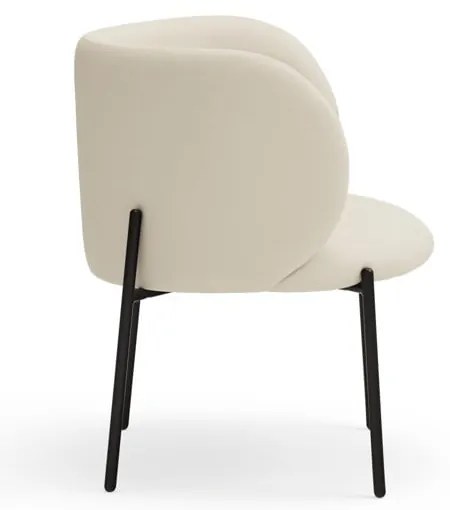 Fehér műbőr fotel Mogi - Teulat