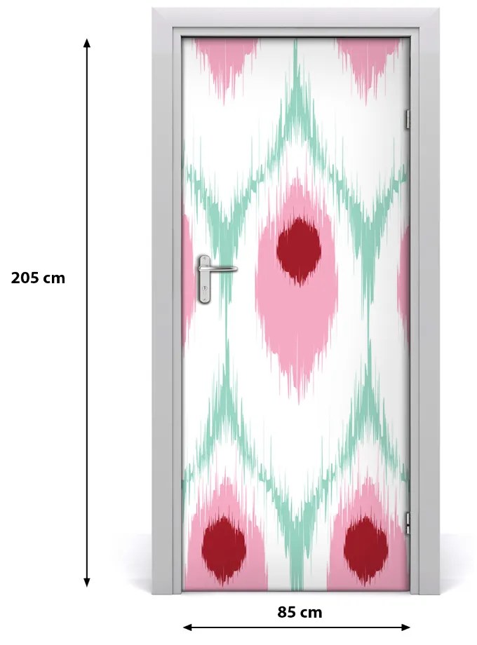 Ajtóposzter öntapadós otthon páva minta 95x205 cm