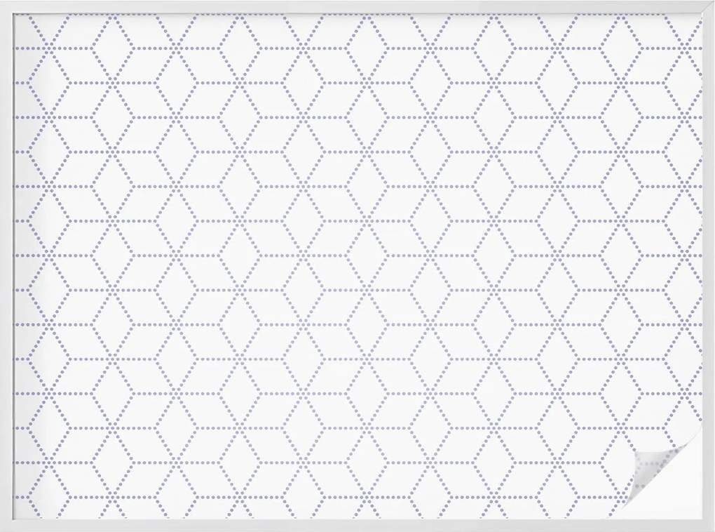 Öntapadós ablakfólia adatvédelem Lila rombuszok 200x146