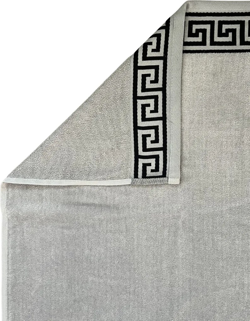 Poseidon szürke strandtörölköző