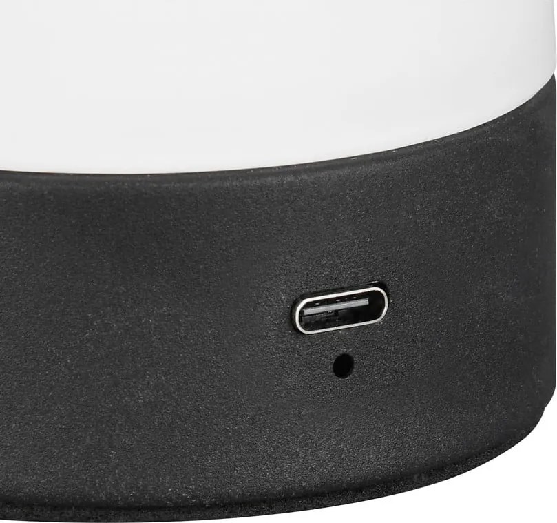 Matt fehér LED asztali lámpa üveg búrával (magasság 18 cm) Dooley – Reality