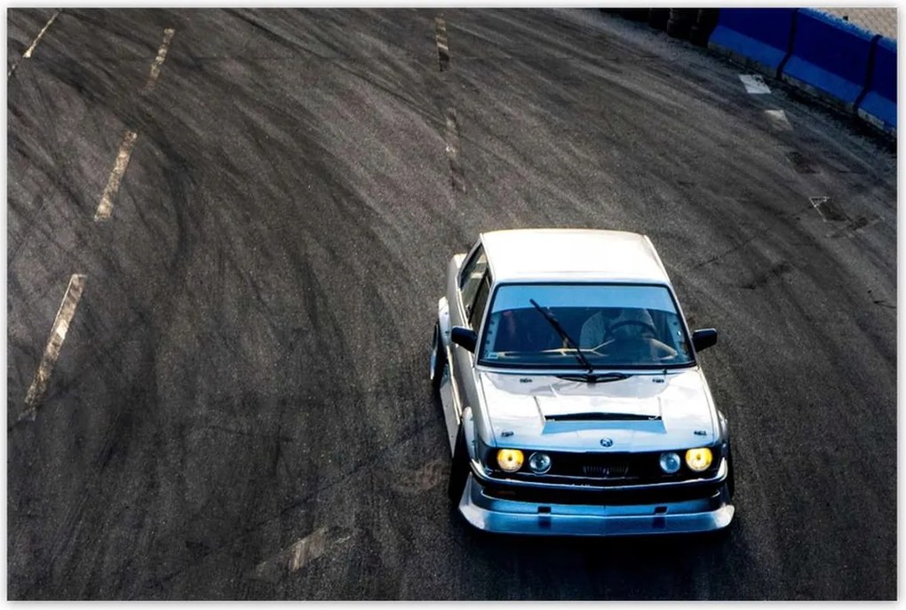 Poszterek 120x80 Fehér sportautó