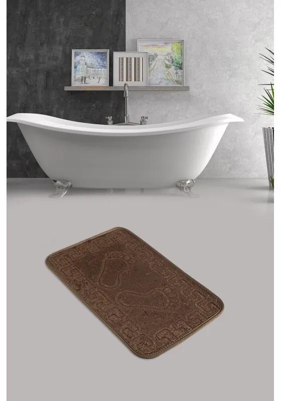 Footprint Coffee fürdőszobaszőnyeg 40 x 60 cm