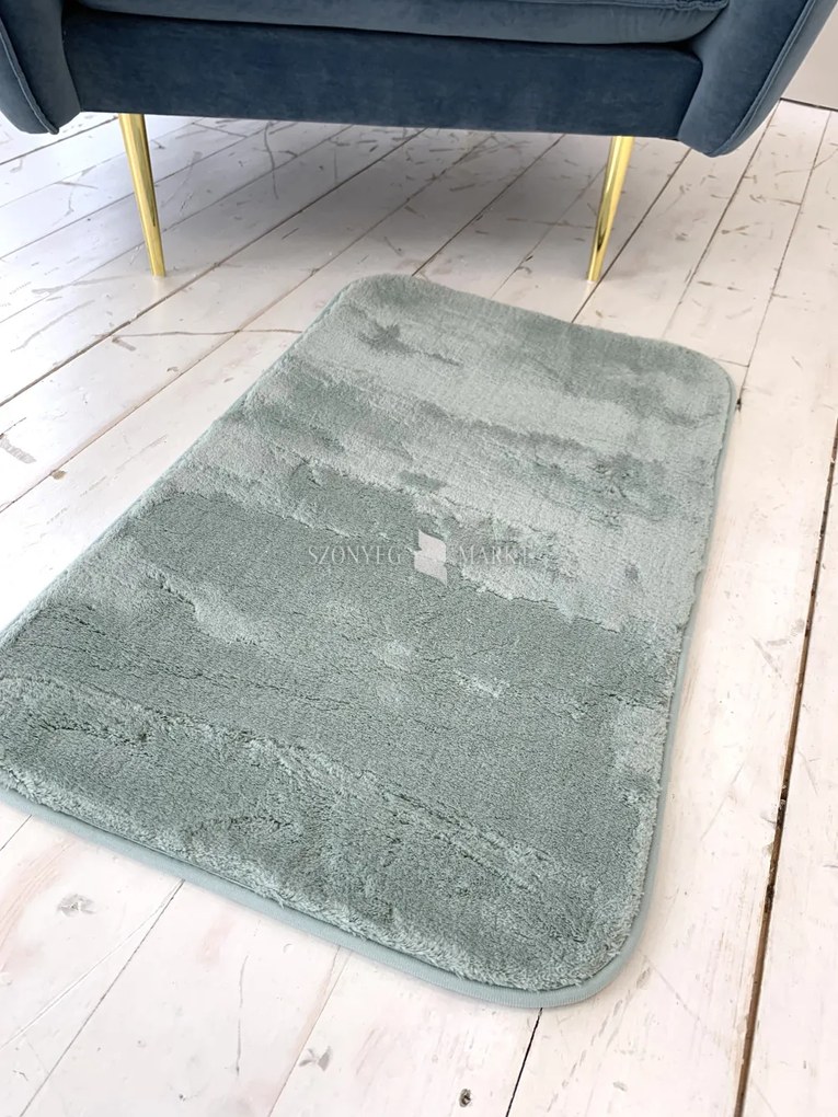 Royal Shaggy fürdőszobai szőnyeg Green (Zöld) 50x80cm