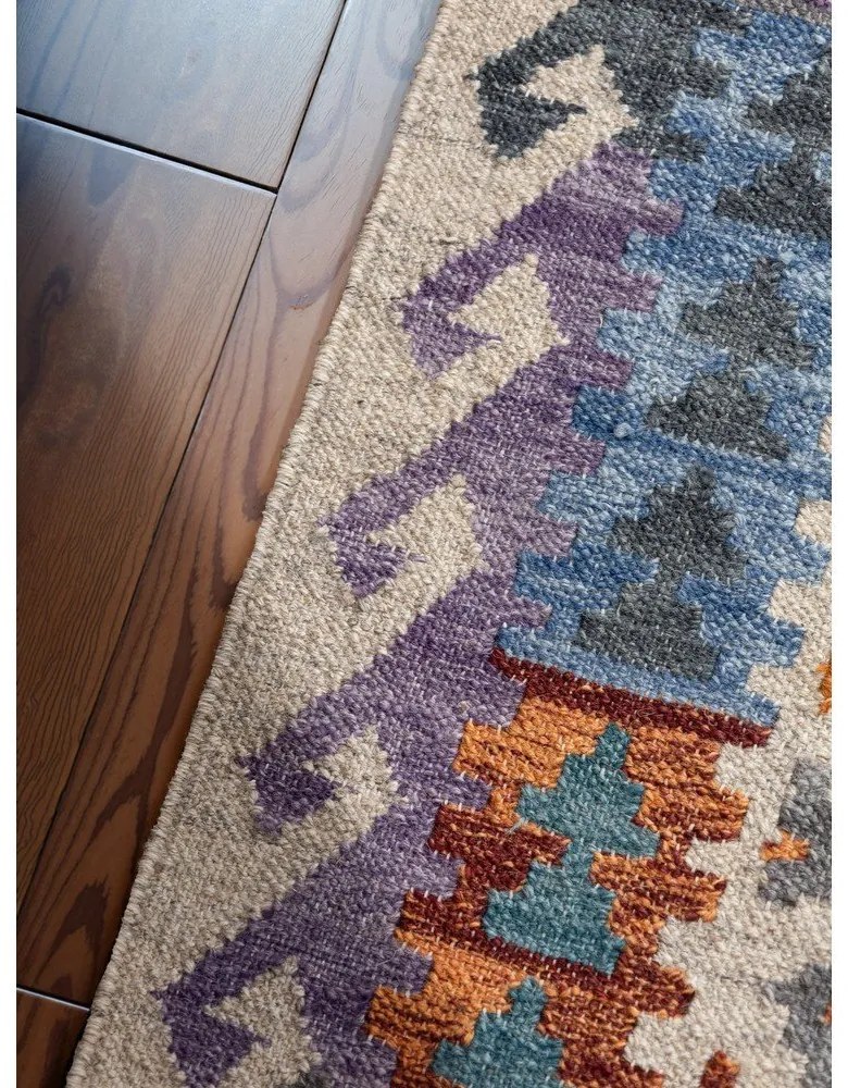 Kétoldalas kézi szövésű gyapjú szőnyeg 160x230 cm Kamal Oasis – Nouristan