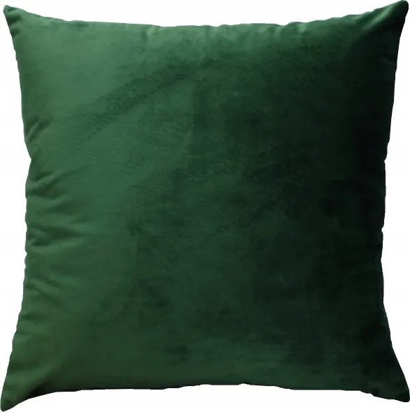 Velúr párnahuzat Velvet Bársony Velúr 40x40 zöld üveg