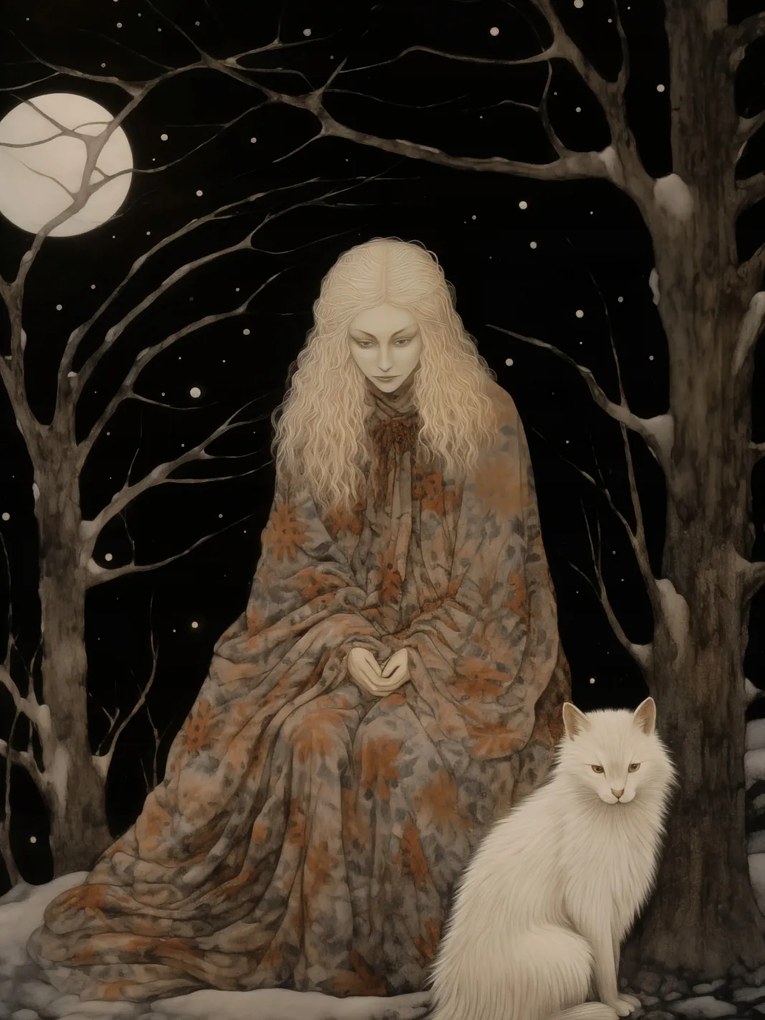 Poszter 75x100cm Erdei őrző