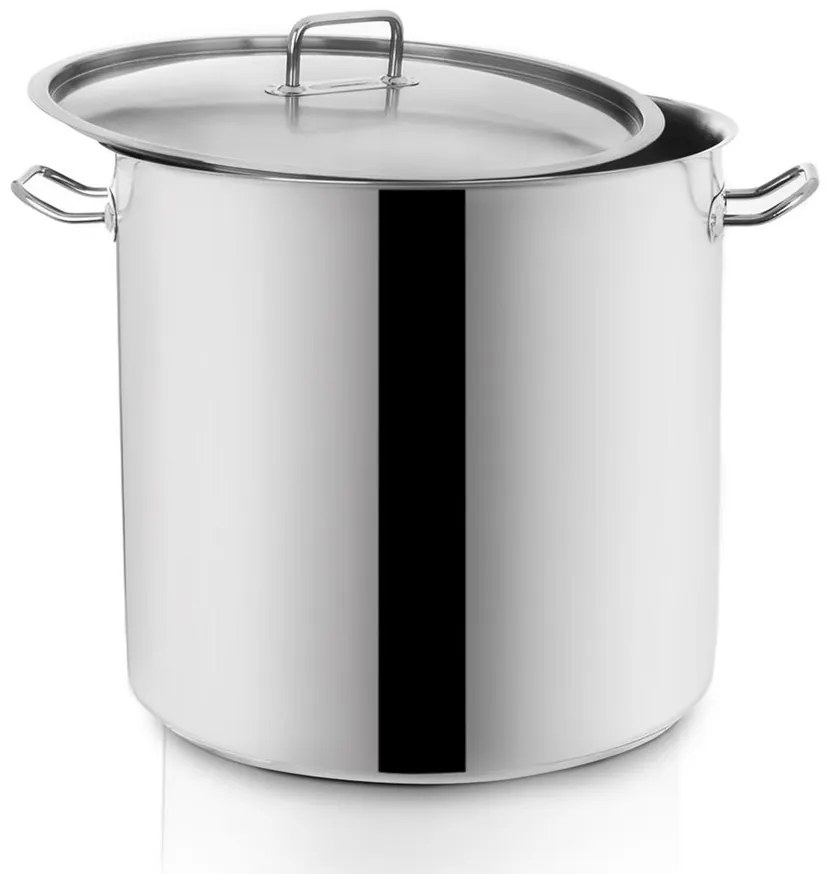 Orion Stock rozsdamentes acél edény fedővel, 22 l, 22 l