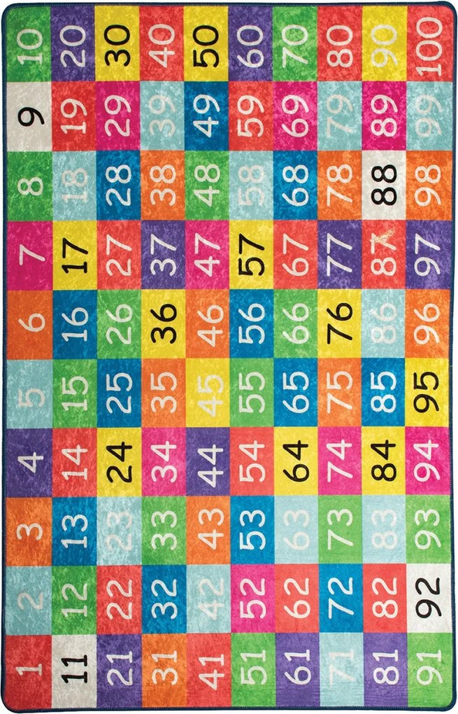 Numbers szőnyeg, 100×160 cm