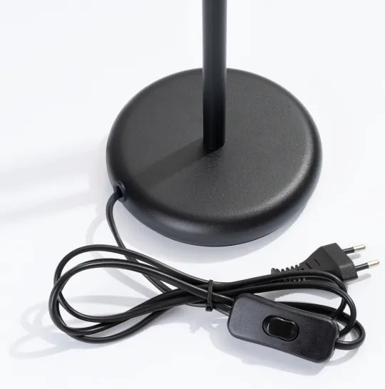 Sollux SL.1469 - Asztali lámpa PASTELO 1xG9/8W/230V fekete