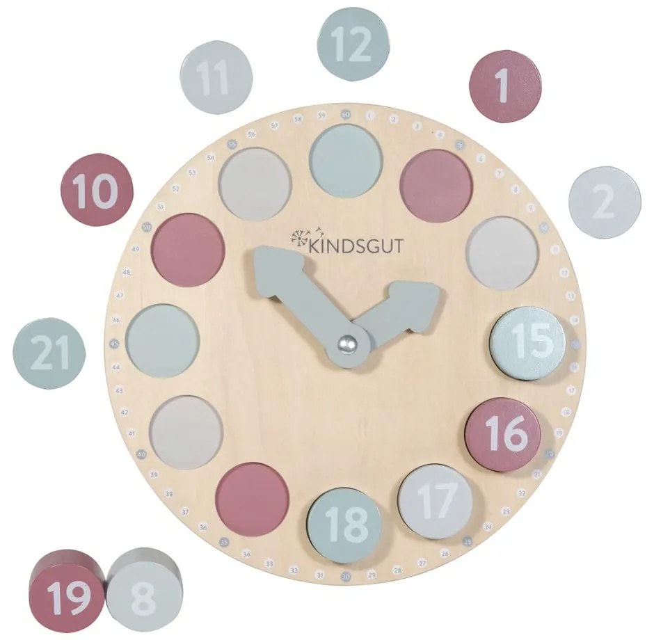 Fa formabeillesztős puzzle Clock – Kindsgut