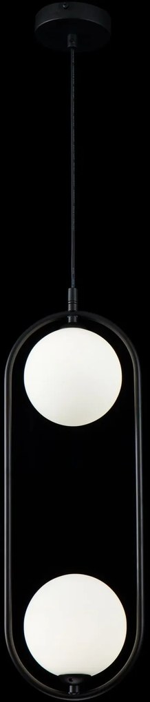 Maytoni modern függeszték ring fehér fekete mymod013pl-02b