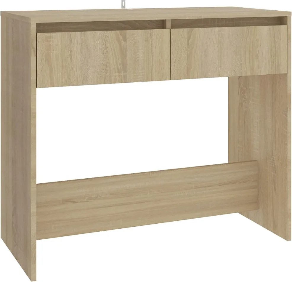 vidaXL sonoma tölgy színű szerelt fa dohányzóasztal 89x41x76,5 cm