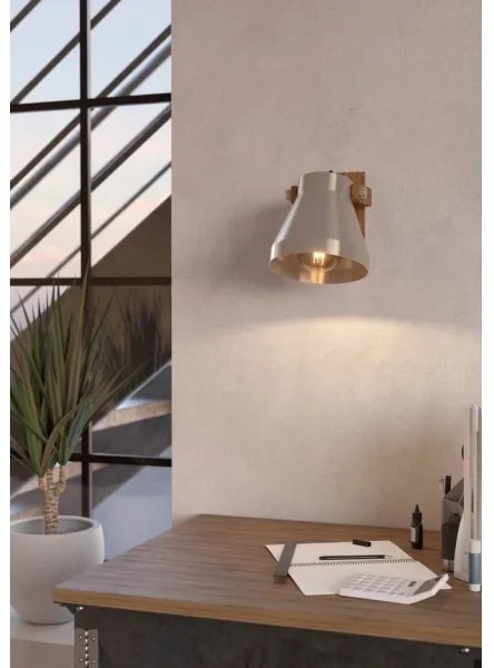 Eglo 43948 - Fali spotlámpa CAWTON 1xE27/40W/230V