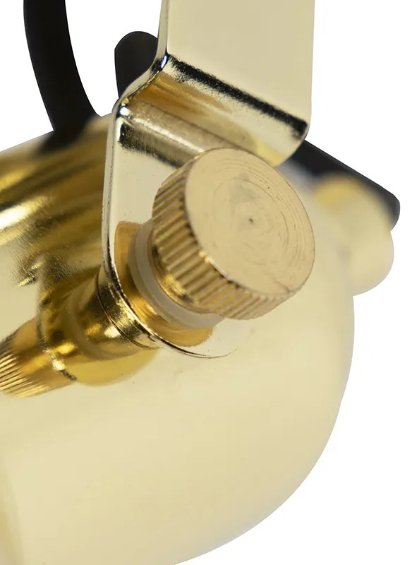 Ipari kerek reflektor arany 1-lámpás - Tommy