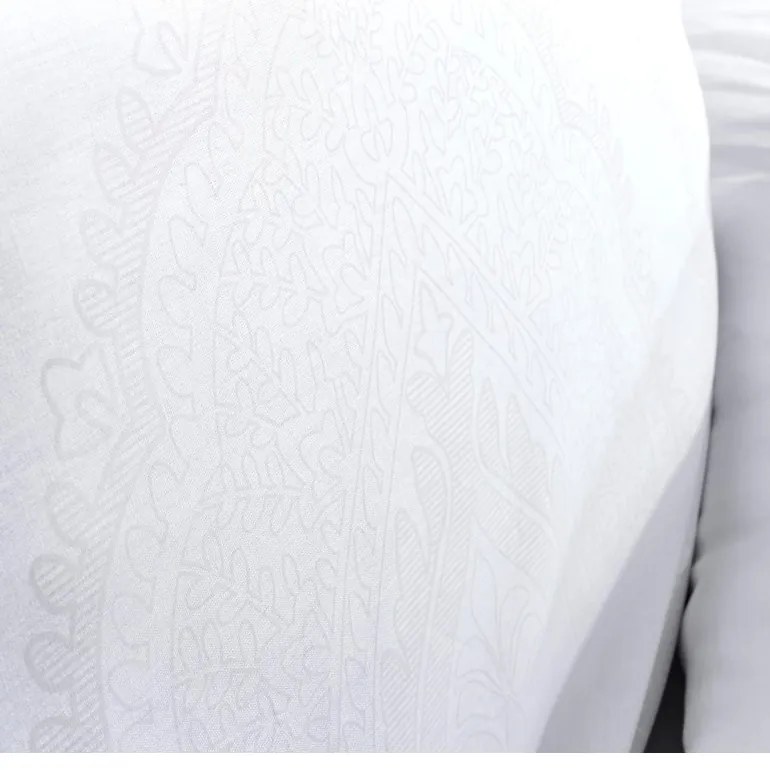 EMI Benard fehér ágyneműhuzat, Francia szett1 200x220 + 2x (70x90)