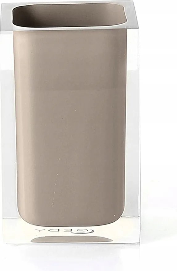 Gedy fogkefetartó bögre Világos üveg