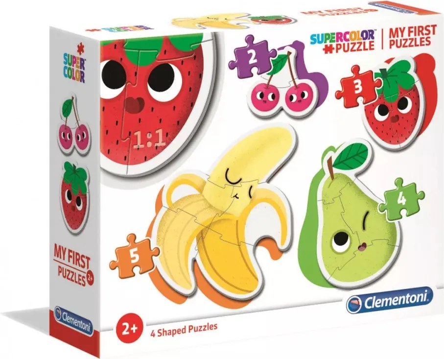 Gyümölcs My First baba forma puzzle Clementoni