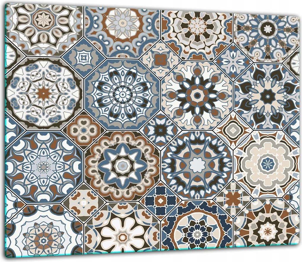 7in1 Üveg Tűzhelyvédő Főzőlap 60x52 Mozaik