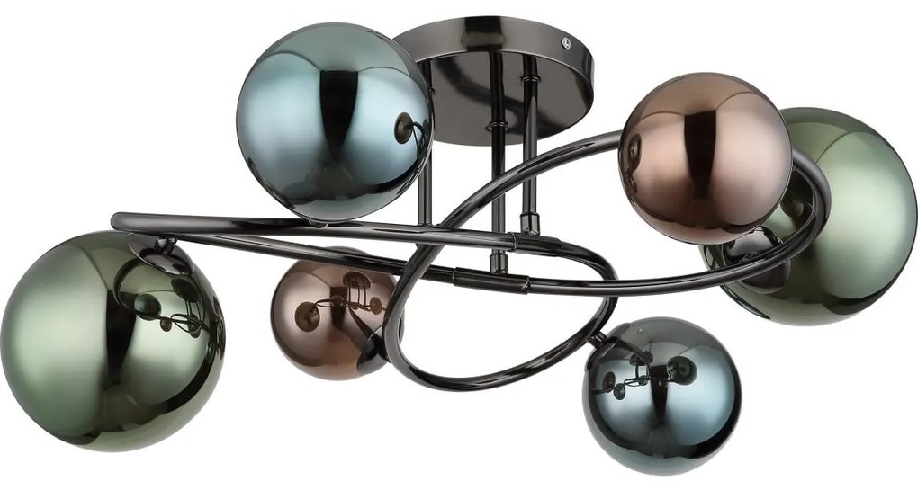 Globo 56142-6D - LED Felületre szerelhető csillár RIHA 6xG9/3,5W/230V