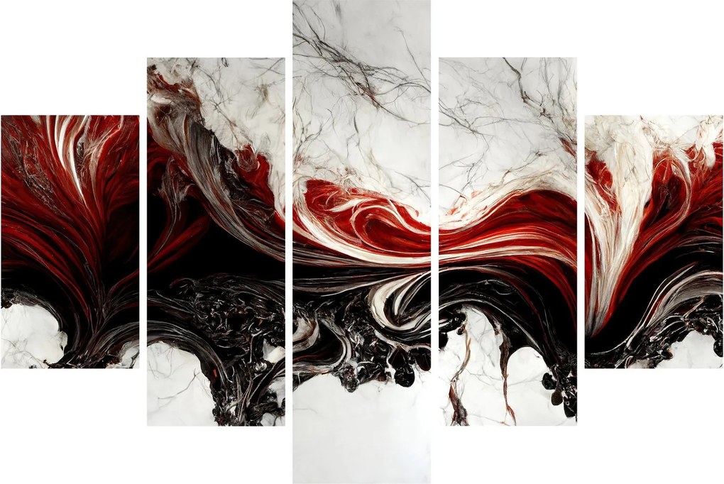 Kép - Modern absztrakció (150x105 cm)