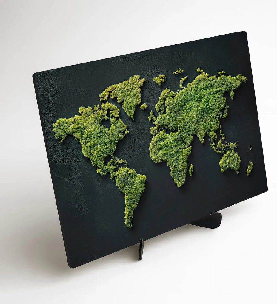 DUBLEZ | Fa kép - Moha világtérkép