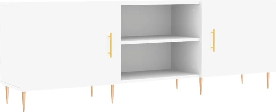 vidaXL fehér szerelt fa TV-szekrény 150 x 30 x 50 cm