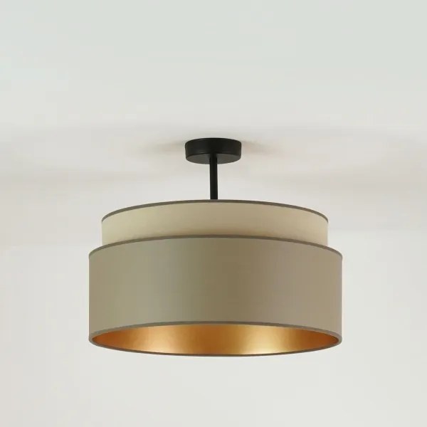 Brilagi - OREGON VEGE 1xE27/15W/230V mennyezeti lámpa, 45 cm, szürke