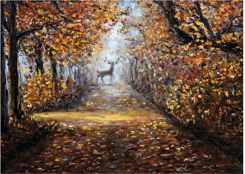 Kép - Az erdő szelleme (70x50 cm)