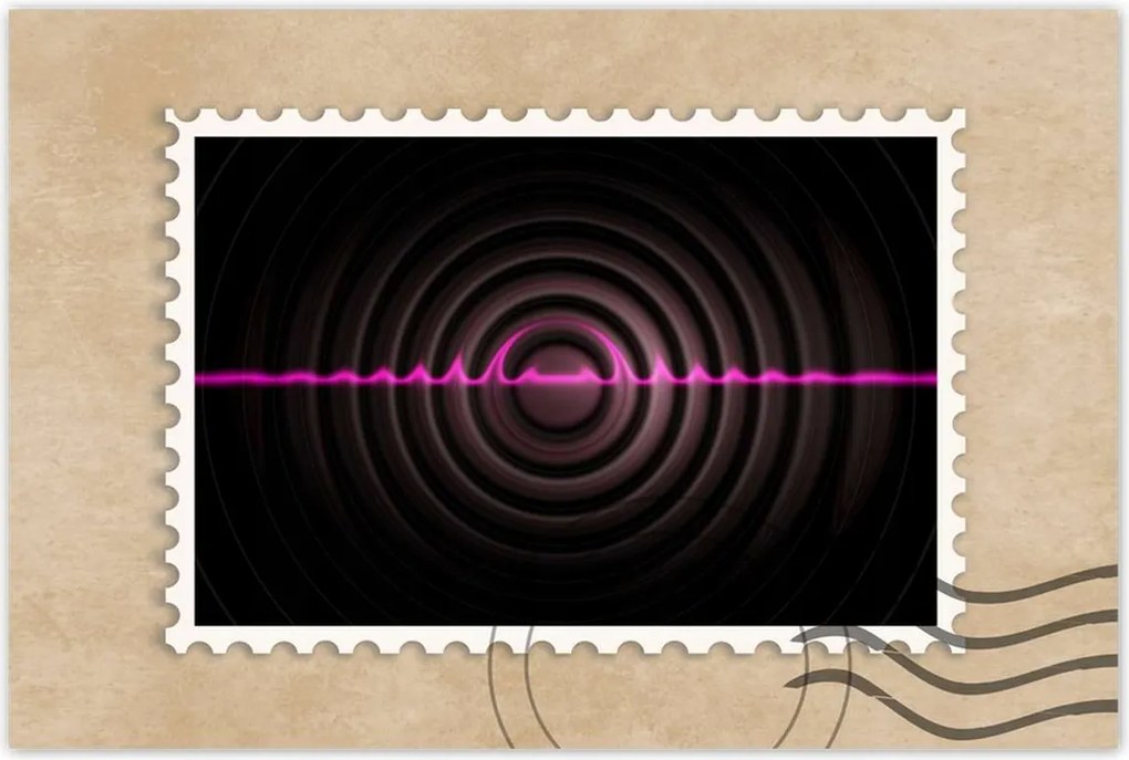 Poszterek 60x40 Zenés hullám