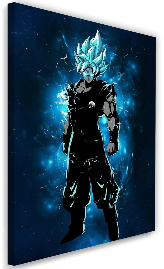 Gario Vászonkép Dragon Ball kék - SyanArt Méret: 60 x 90 cm