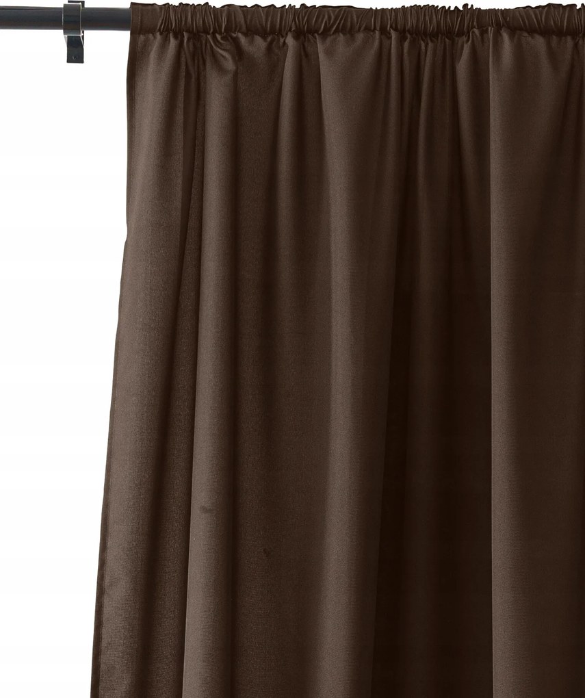 Függöny Kész Szalag 140x250 Barna