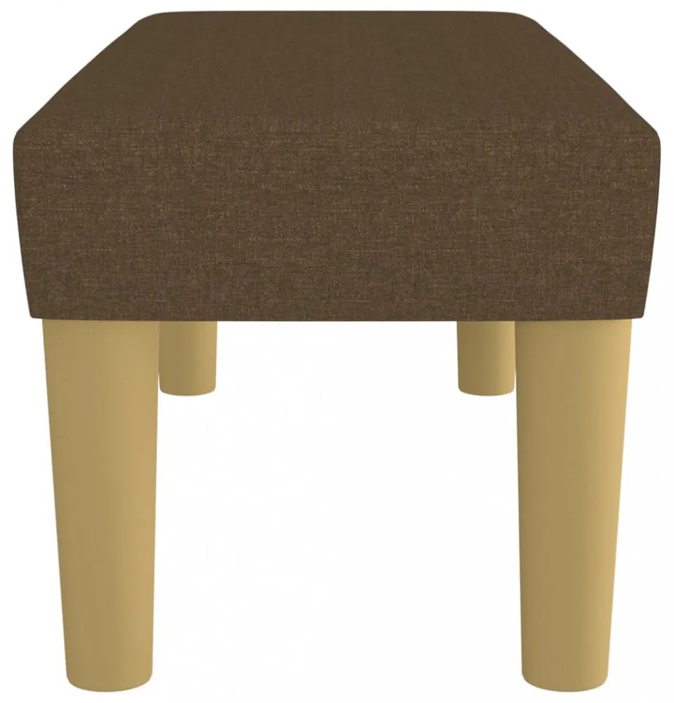 barna szövet pad 70 x 30 x 30 cm