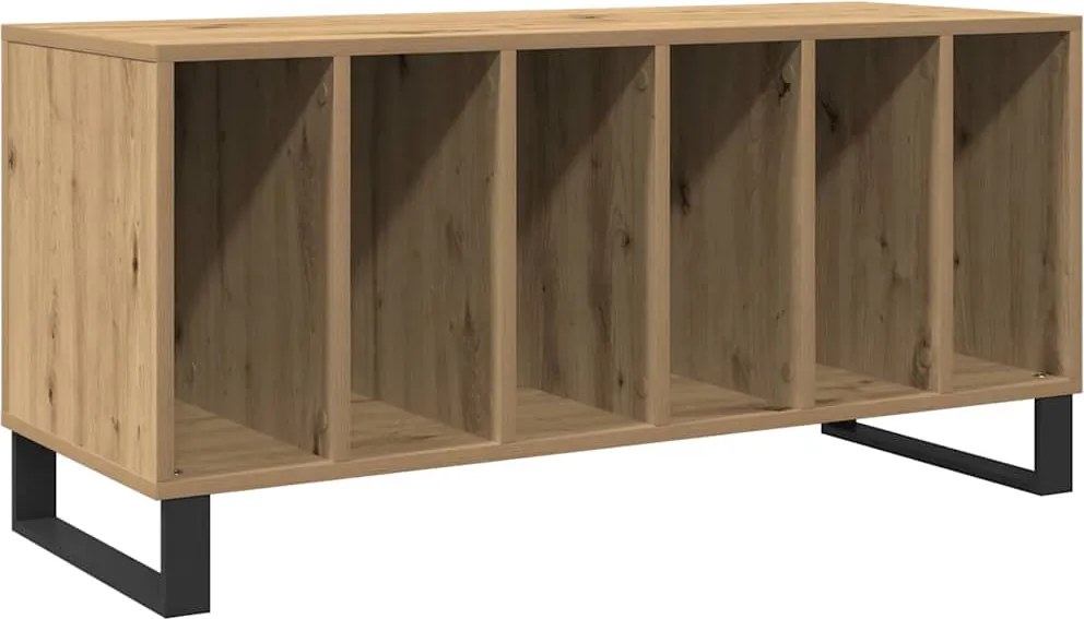 vidaXL Hanglemez szekrény kézműves tölgy 100 x 38 x 48 cm Faanyag