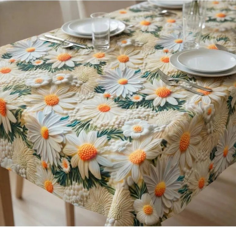 EMI Aramina asztalterítő, 150 cm átmérőjű kerek