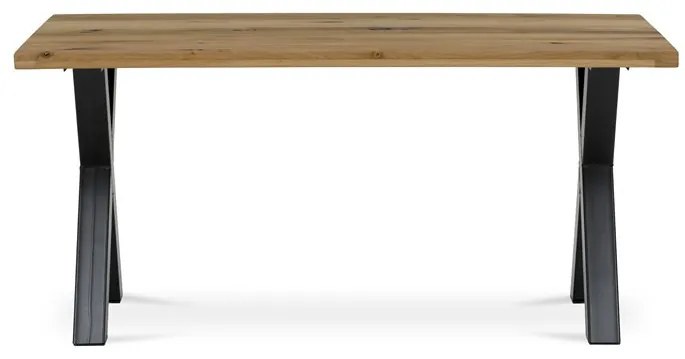 Tömör Tölgy Étkezőasztal 160×90 cm. DUB – DS-X160