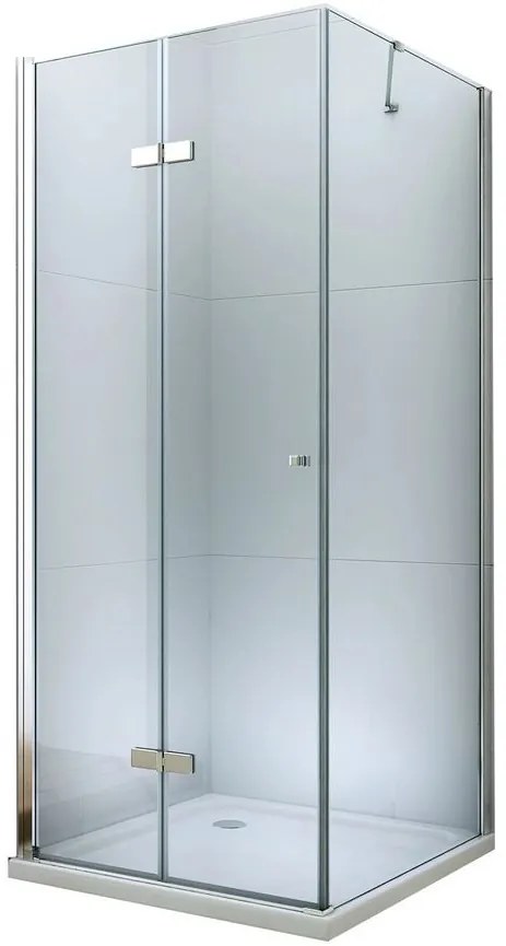 Mexen Lima zuhanykabin 75x50cm, 6mm üveg, króm profil-átlátszó üveg, 856-075-050-01-00