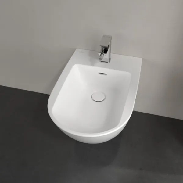 Villeroy & Boch 447000R1 - Falra szerelhető bidé SUBWAY 3.0, kerámia/fehér